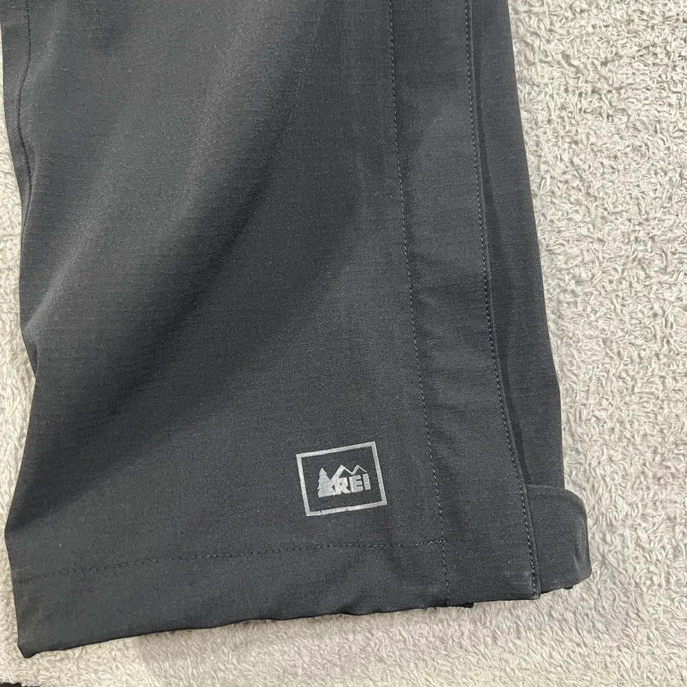 REI E1 Elements Rain Pants Mens 32x32 Black